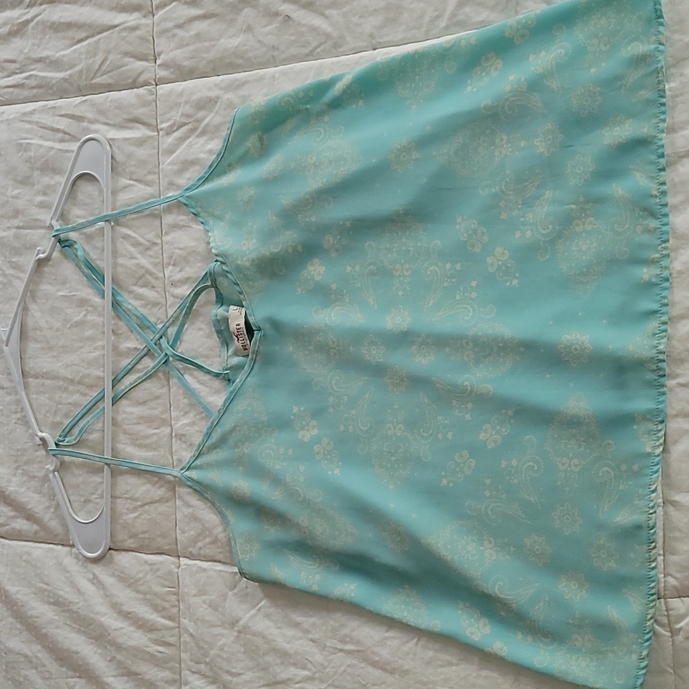 Hollister Sheer Paisley Blouse